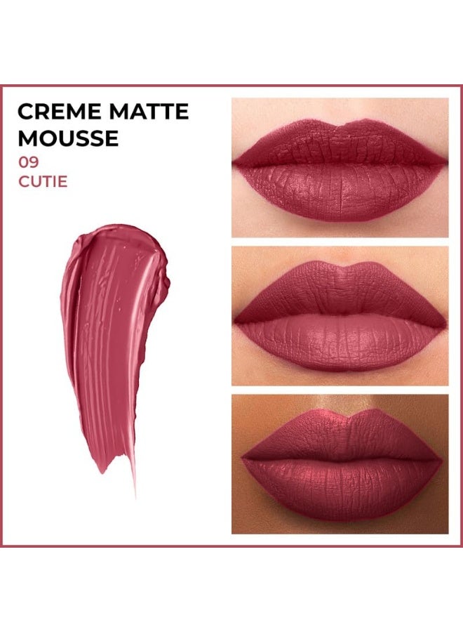 INSIGHT Crème Matte Mousse | Velvety Texture | Soft Matte Finish | Infused with Squalane | Lightweight & Long-Lasting Formula | Cutie - 6.5 g - Image 2